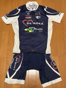 ### DE ROSA デローザ ビエンメ サイクルジャージ 希少 XL ###