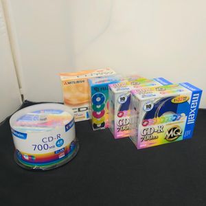 ☆未使用品☆ CD-R 85枚セット maxell フジフィルム 三菱 (02098F