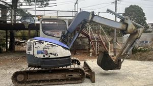 三菱●MM55SR●ミニユンボ●油圧ショベル●ジャンク●3,998時間●ビデオ●【【中古湖西市