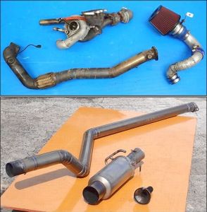 ● スターレット ( EP91 ) 用 社外？ ブリッツ？ KKK K26 タービン キット ウエストゲー