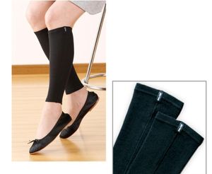 BSファインレッグウォーマー　フリー　LL ブラック