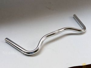 ＜即決＞大阪発 HS ツーリング スワローバー W520 Drop30 25.4x22.2 ニギリ18°(72°)銀