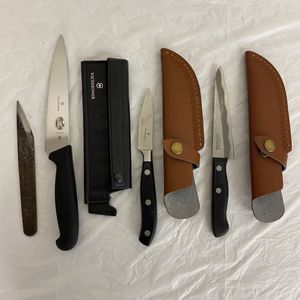 美品 VICTORINOX ビクトリノックス Master line マスターライン ペティナイフなど 4点セ