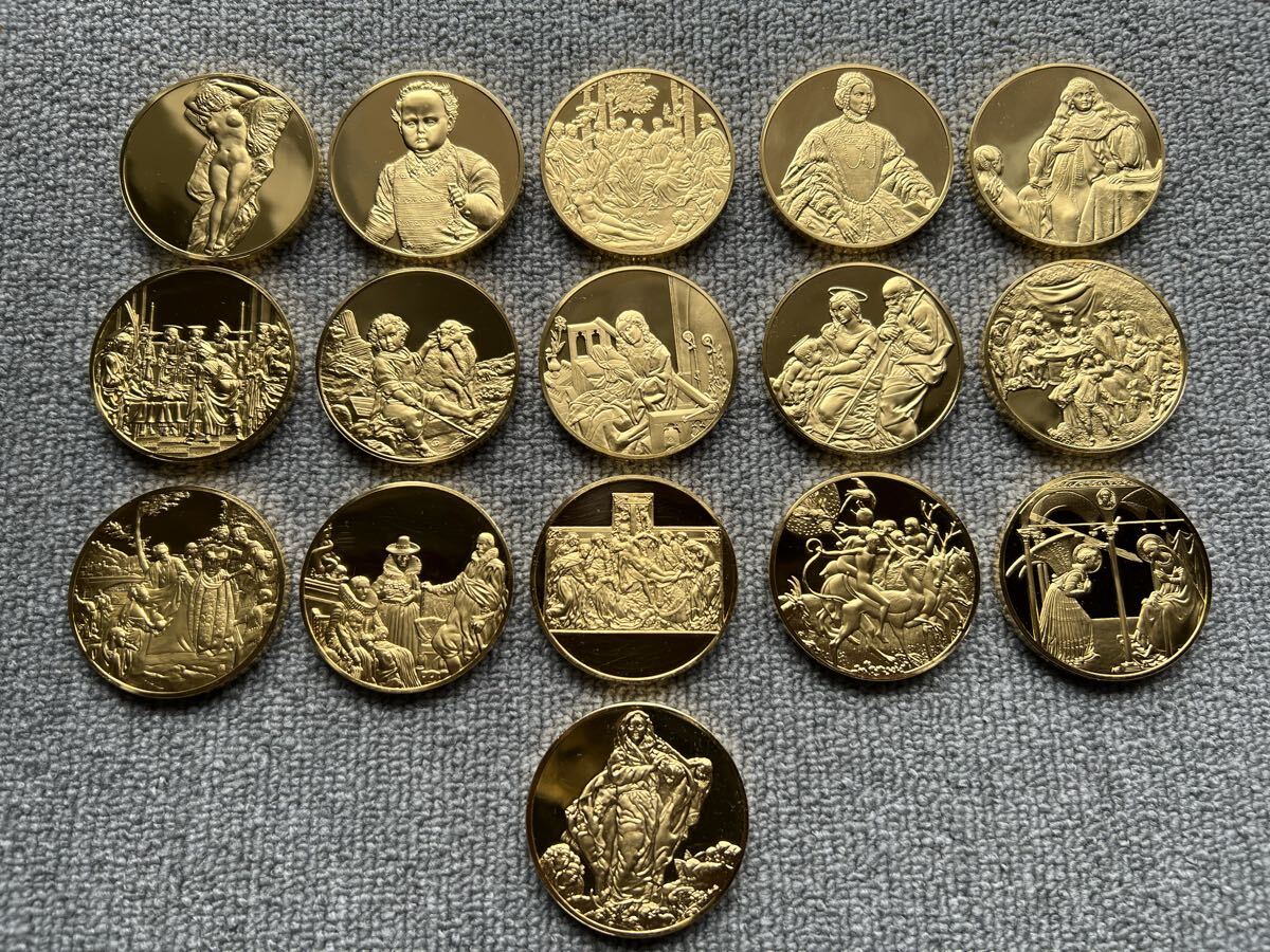 THE FRANKLIN MINT製プラド美術館公式発行24金メッキ（ブロンズ製