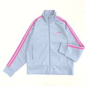 adidas アディダス スリーライン ジャージ ジャケット M グレー トラックジャケット 羽織