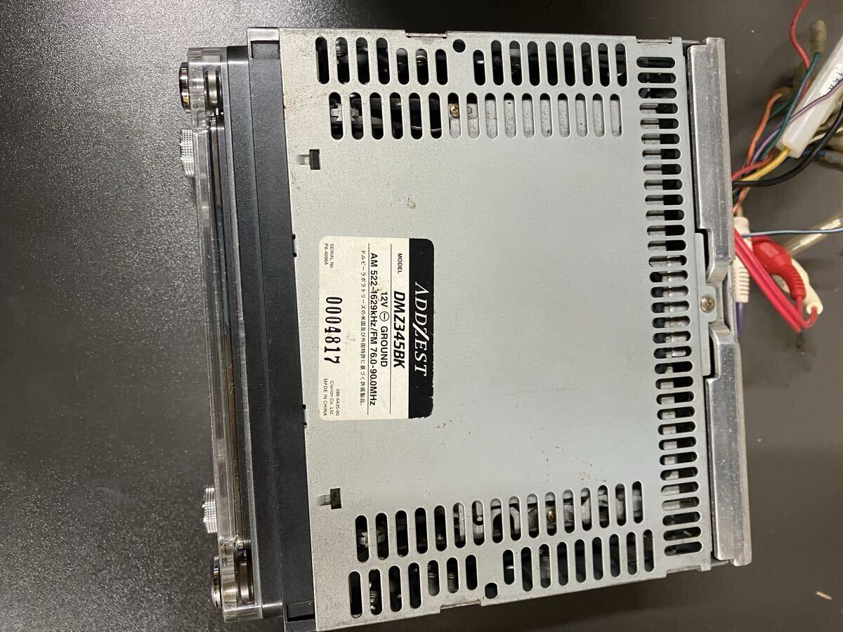 ADDZEST アゼスト DMZ345BK 2DIN CD MDデッキ カーオーディオ カー