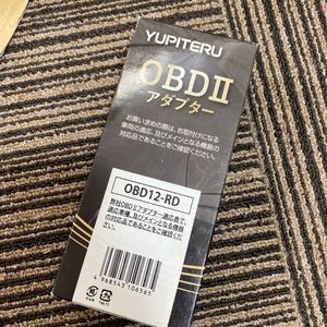 ユピテル OBD12-RD OBD2 OBDIIアダプター スーパーキャット SuperCAT 電源コード　Yupite