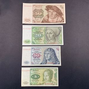 ドイツマルク 紙幣の値段と価格推移は？｜6件の売買データからドイツ