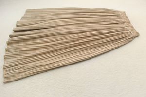 9956 新品 ウエストゴムランダムプリーツスカート