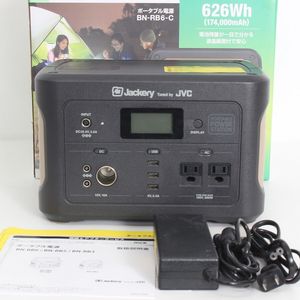 【美品】JVC BN-RB6-C 174,000ｍAh/626Wh 充電池容量 ポータブル電源 蓄電池 非常用電源