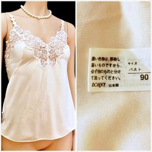 CX9-617//バスト90㎝の大きいLサイズ/BONNY/ボンニー☆高級感のある優美レース☆ミニスリ