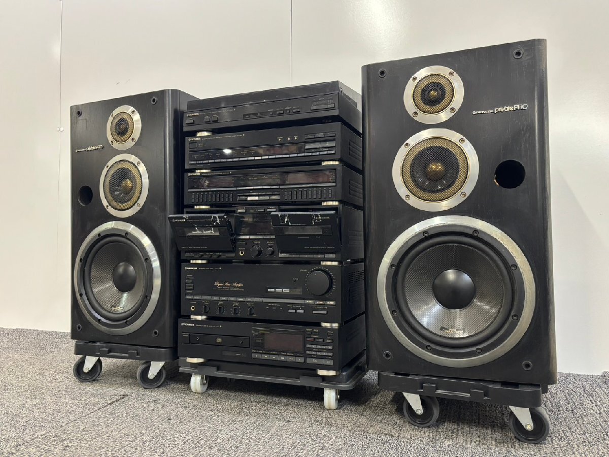 パイオニアシステムコンポ PIONEER システムコンポ CT-405 SA-7600Ⅱ