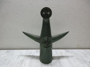 ご*う様 当時物 太陽の塔 置物 エキスポ70 岡本太郎　　　オブジェ 記念品 Yahoo!オークション - 太陽の塔 岡本太郎 オブジェ EXPO70 当時物 置