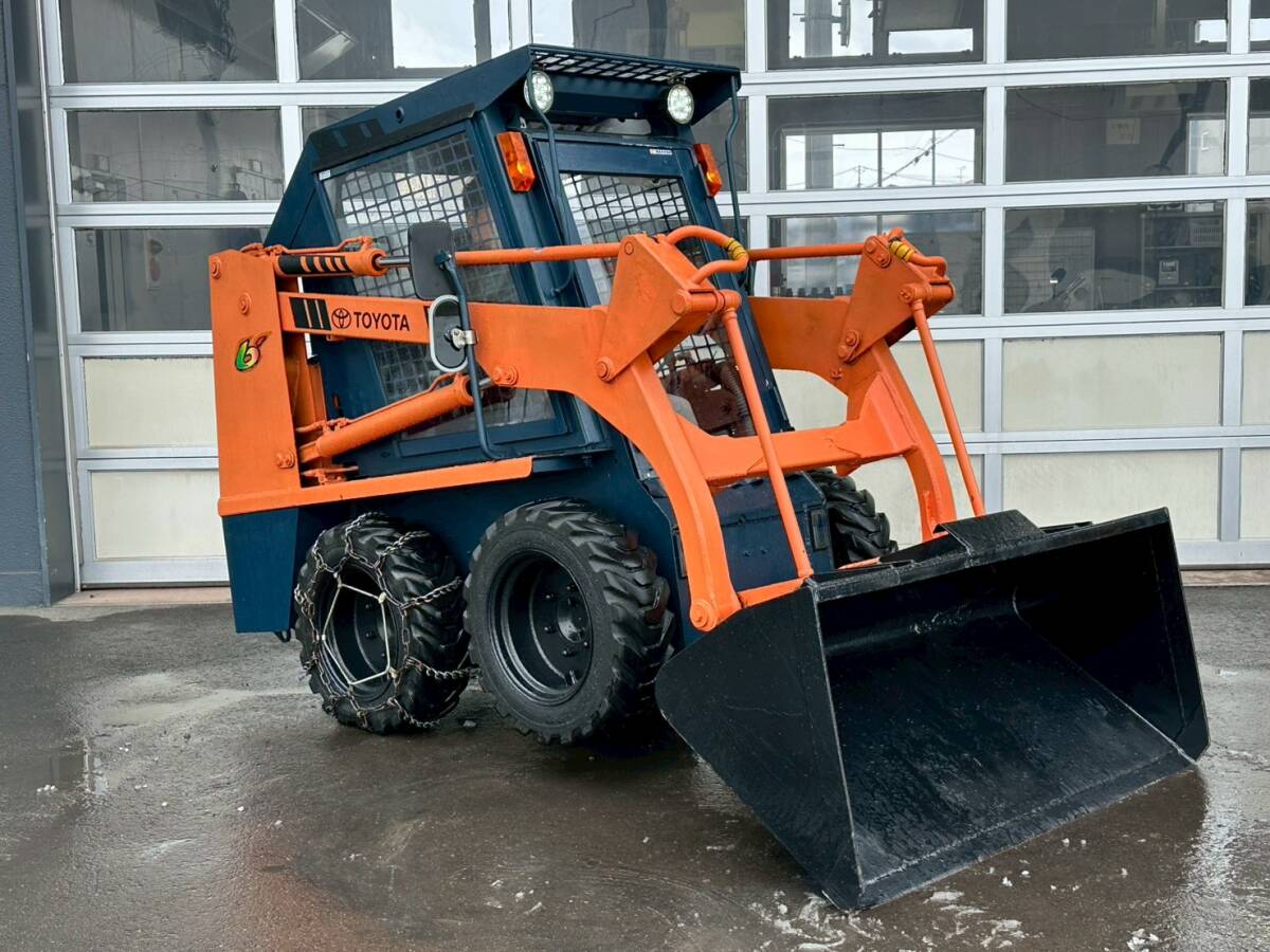 札幌発 トヨタジョブサン SDKL6 タイヤショベル ディーゼル 4WD 除雪 排雪 ボブキャット 札幌発 トヨタジョブサン SDKL6 タイヤショベル ディーゼル 4WD 除雪