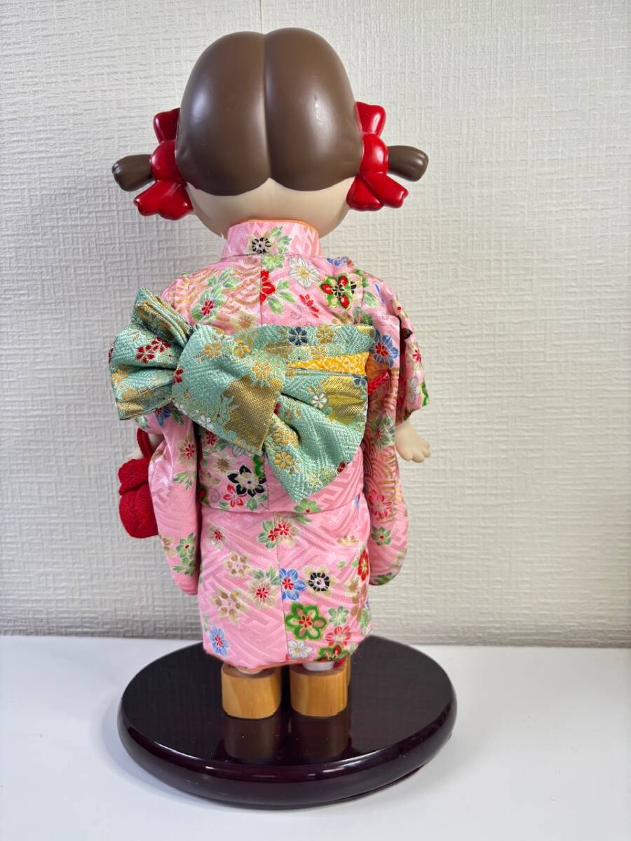 ペコちゃん 晴れ着ペコちゃん 人形 ペコちゃん誕生50周年記念 曙