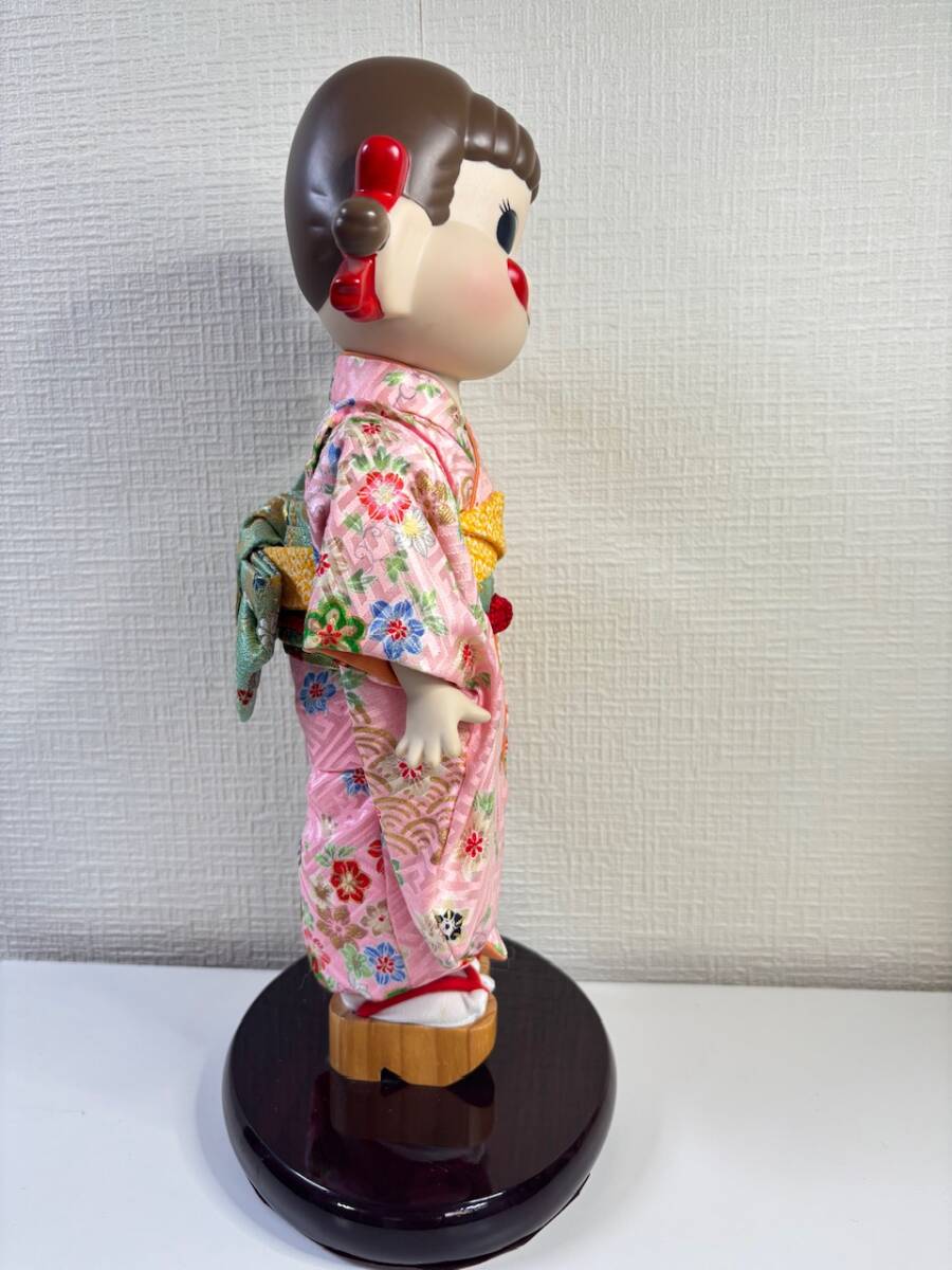 ペコちゃん 晴れ着ペコちゃん 人形 ペコちゃん誕生50周年記念 曙