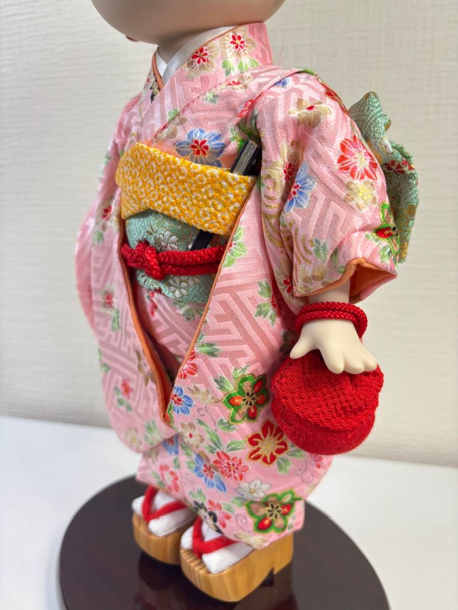 ペコちゃん 晴れ着ペコちゃん 人形 ペコちゃん誕生50周年記念 曙