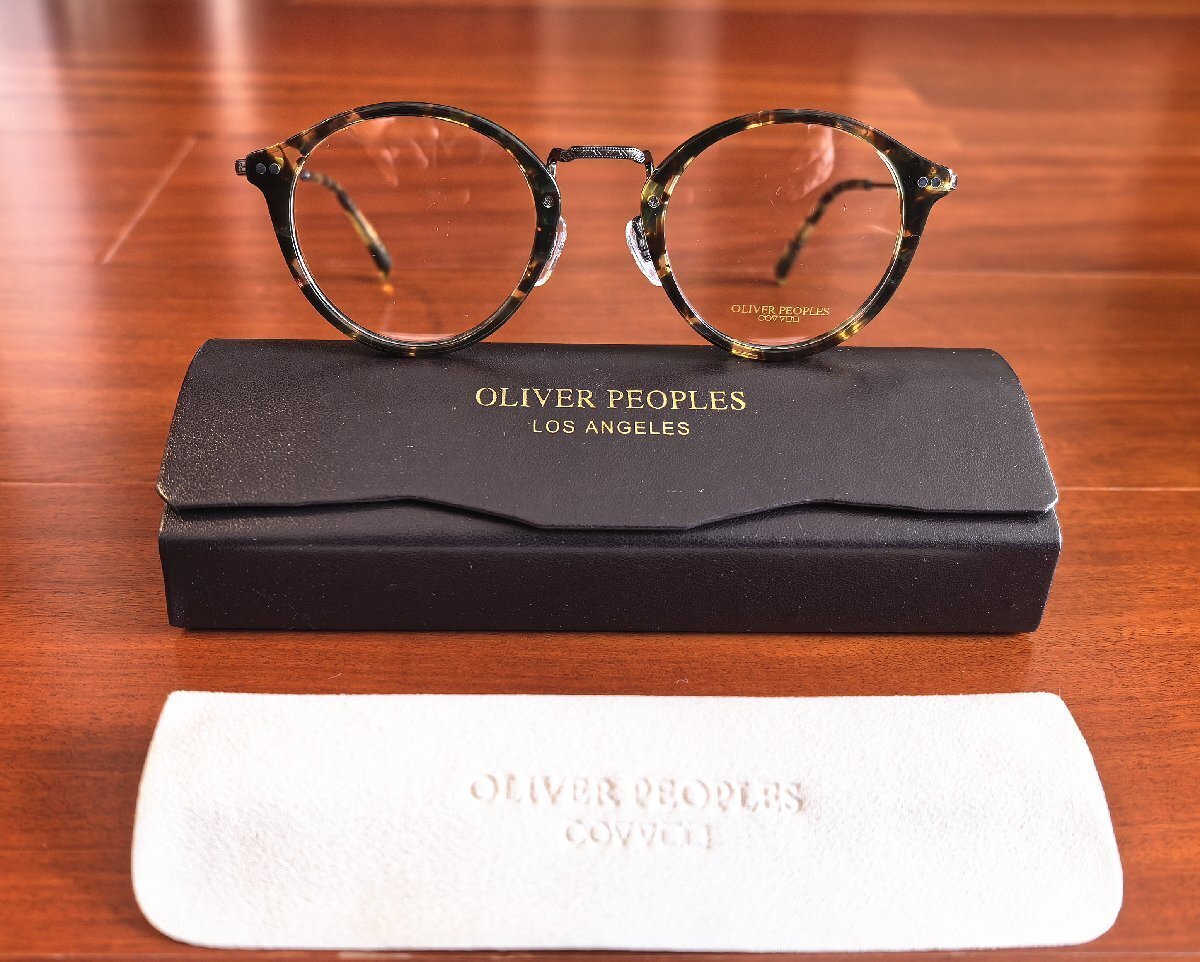 新品未使用 オリバーピープルズ EYLES メガネ 日本製 鼈甲 最高級モデル*日本製☆「OLIVER PEOPLES/オリバーピープルズ」大人気作