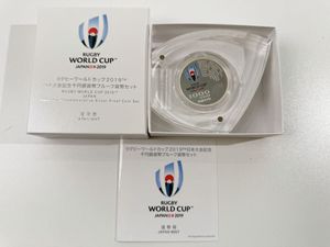 ラグビーワールドカップ2019™日本大会記念 純銀の中古価格は18,338円
