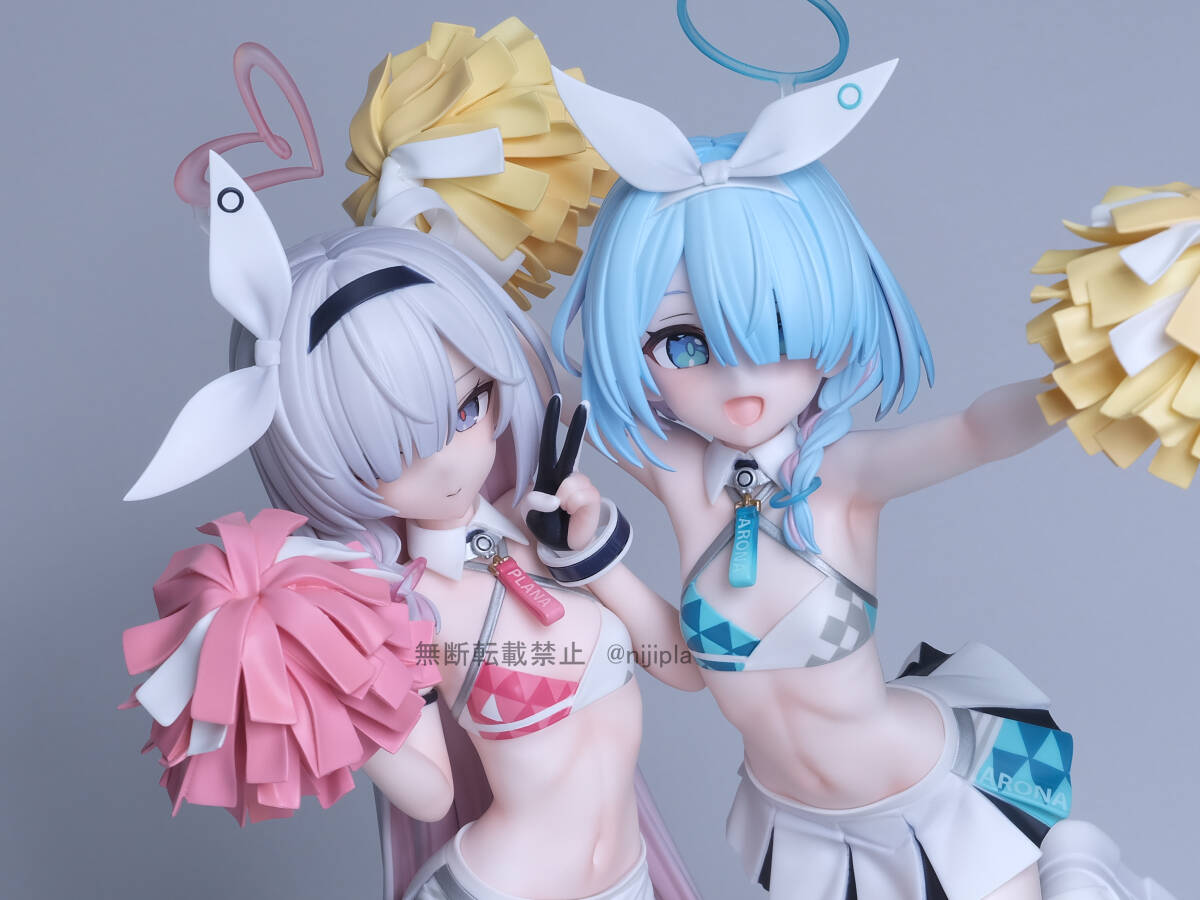 塗装済・完成品 明mode 『アロナ＆プラナ （応援団）』 ブルー