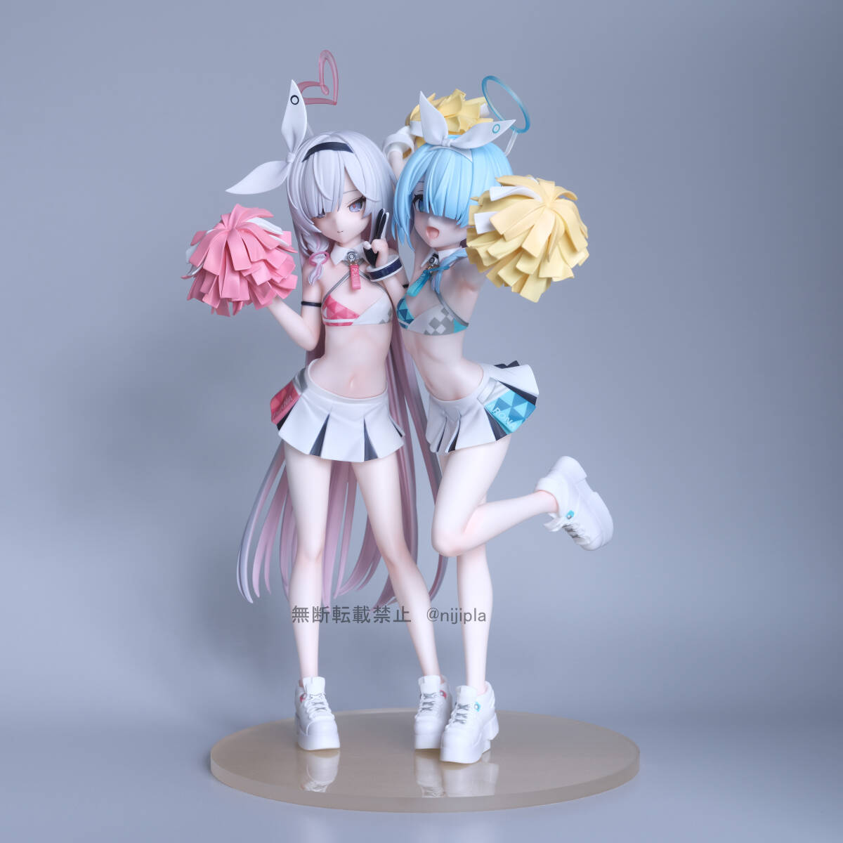 塗装済・完成品 明mode 『アロナ＆プラナ （応援団）』 ブルー