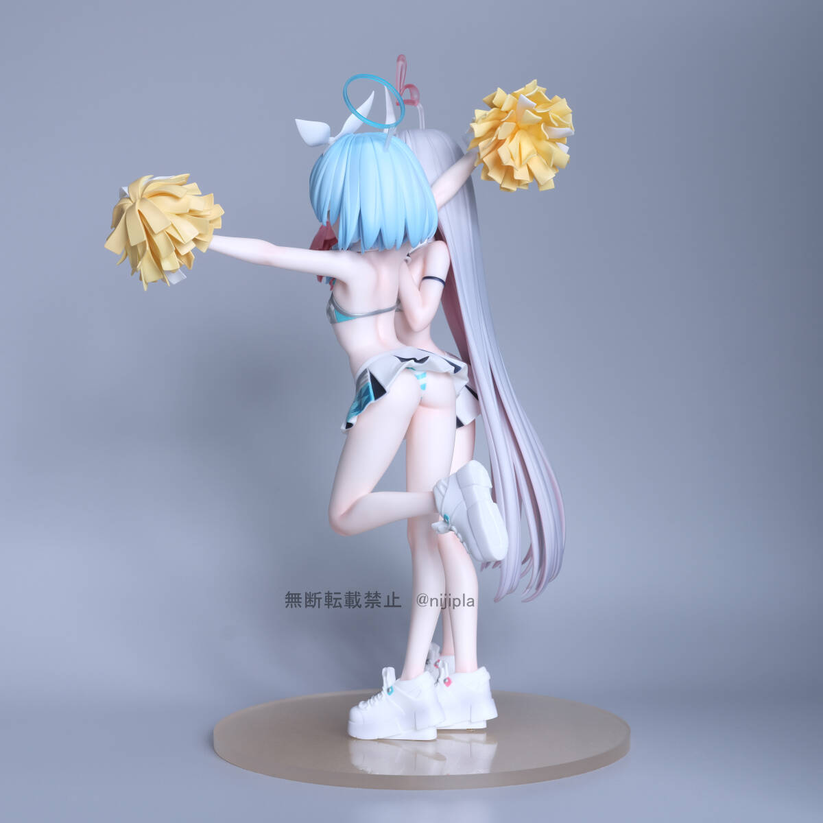 塗装済・完成品 明mode 『アロナ＆プラナ （応援団）』 ブルー