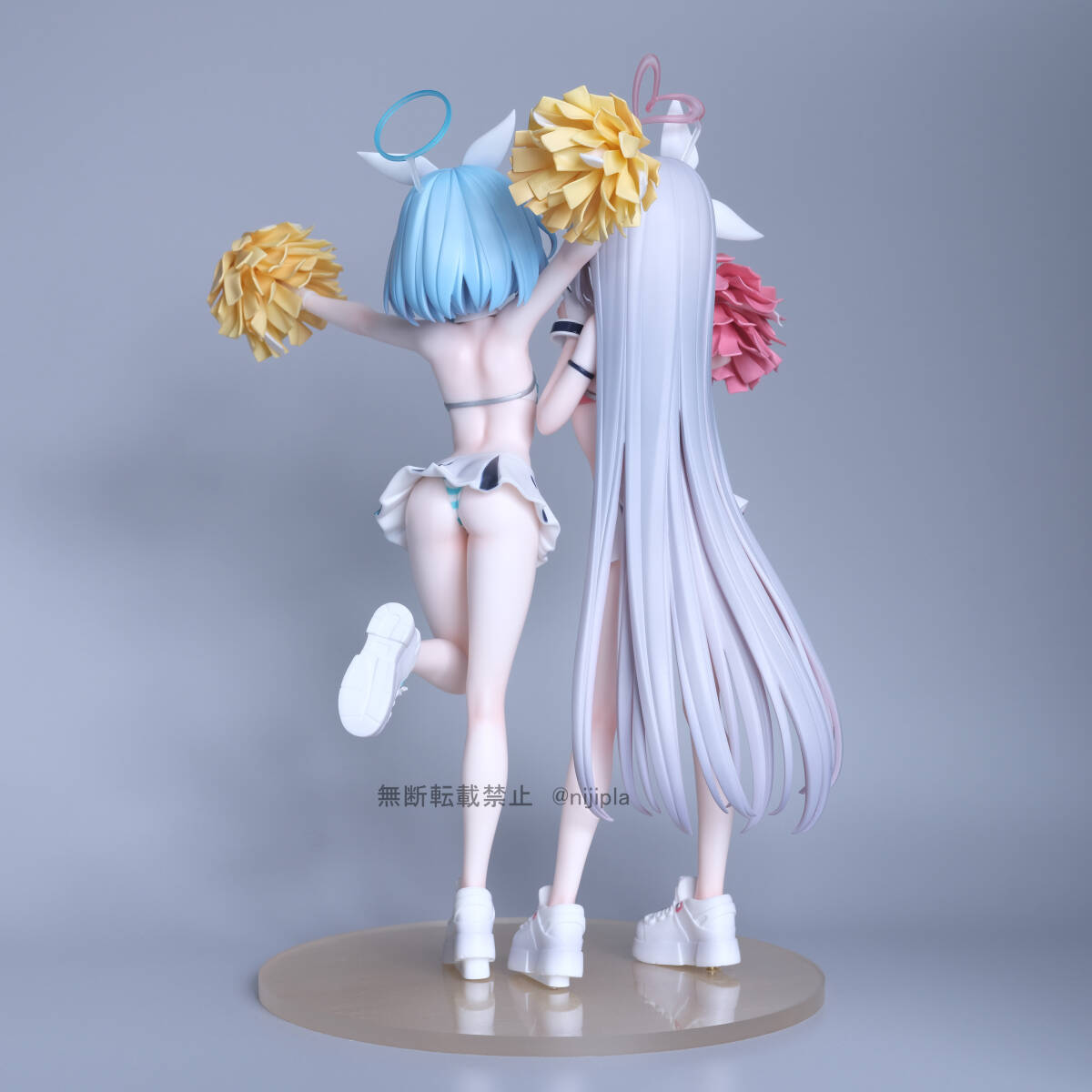 塗装済・完成品 明mode 『アロナ＆プラナ （応援団）』 ブルー