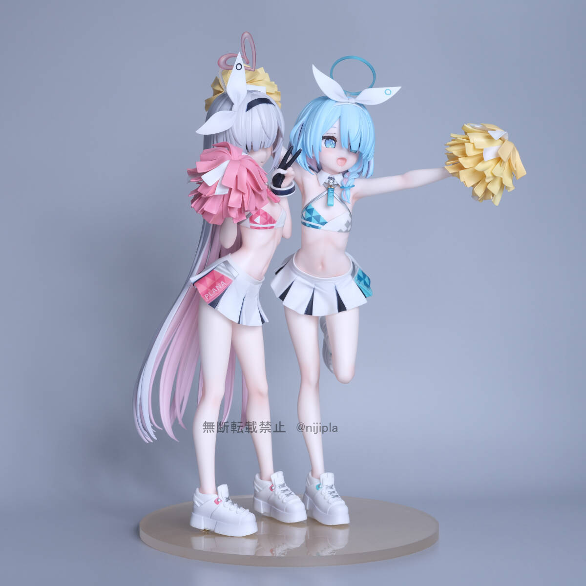 塗装済・完成品 明mode 『アロナ＆プラナ （応援団）』 ブルー