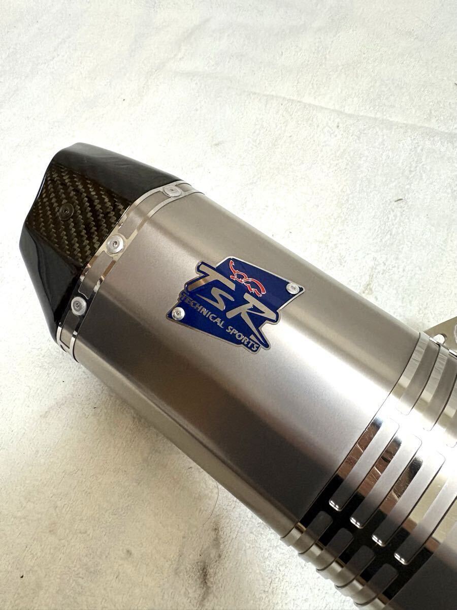 送料無料 希少 極美品 最高級 X-ADV チタン マフラー TSR HPS3カーボン