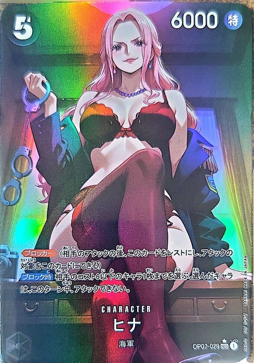 ONE PIECE セクシーカード下着姿 レア 観賞用 ワンピースカード