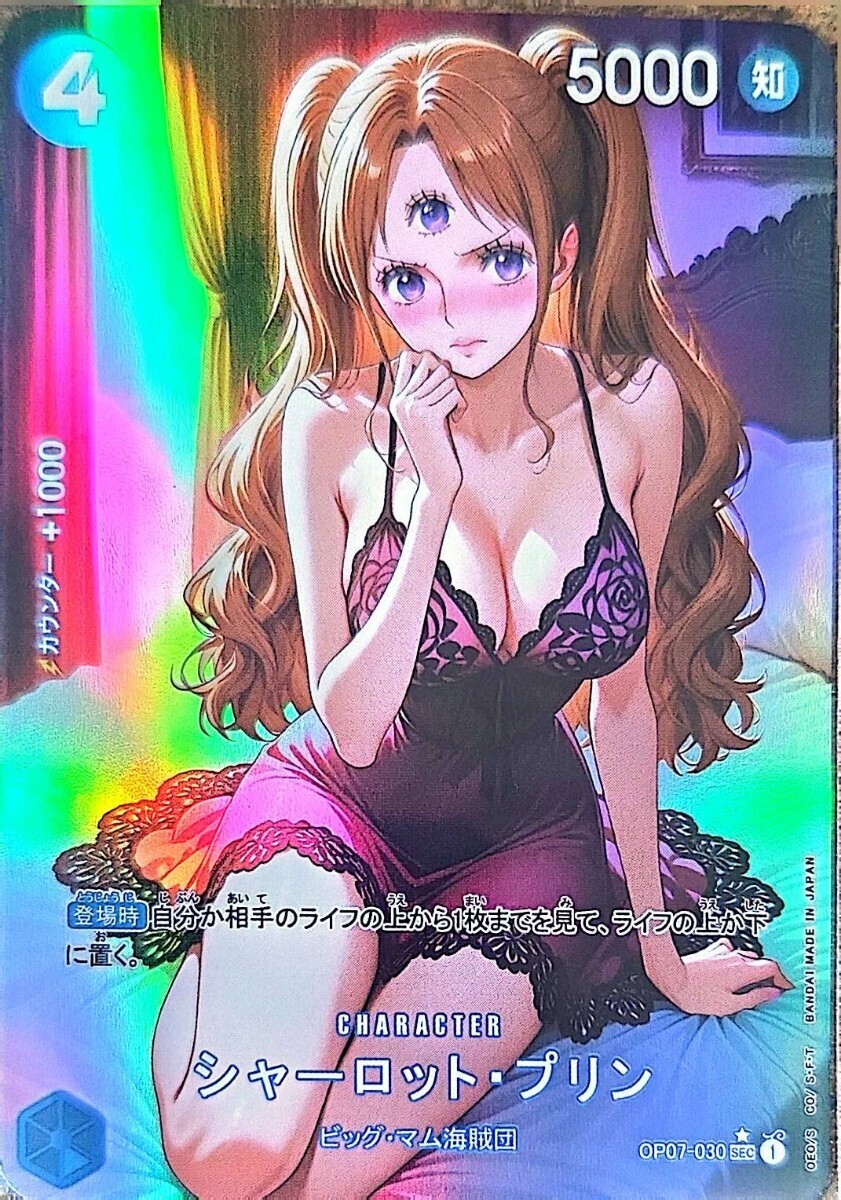ONE PIECE セクシーカード下着姿 レア 観賞用 ワンピースカード