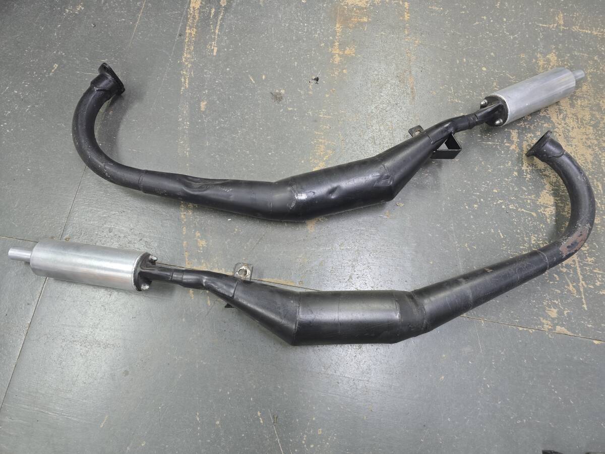 売切 希少 RD250最終型 1A4 BEET 初期 チャンバー RZ250用をステー加工