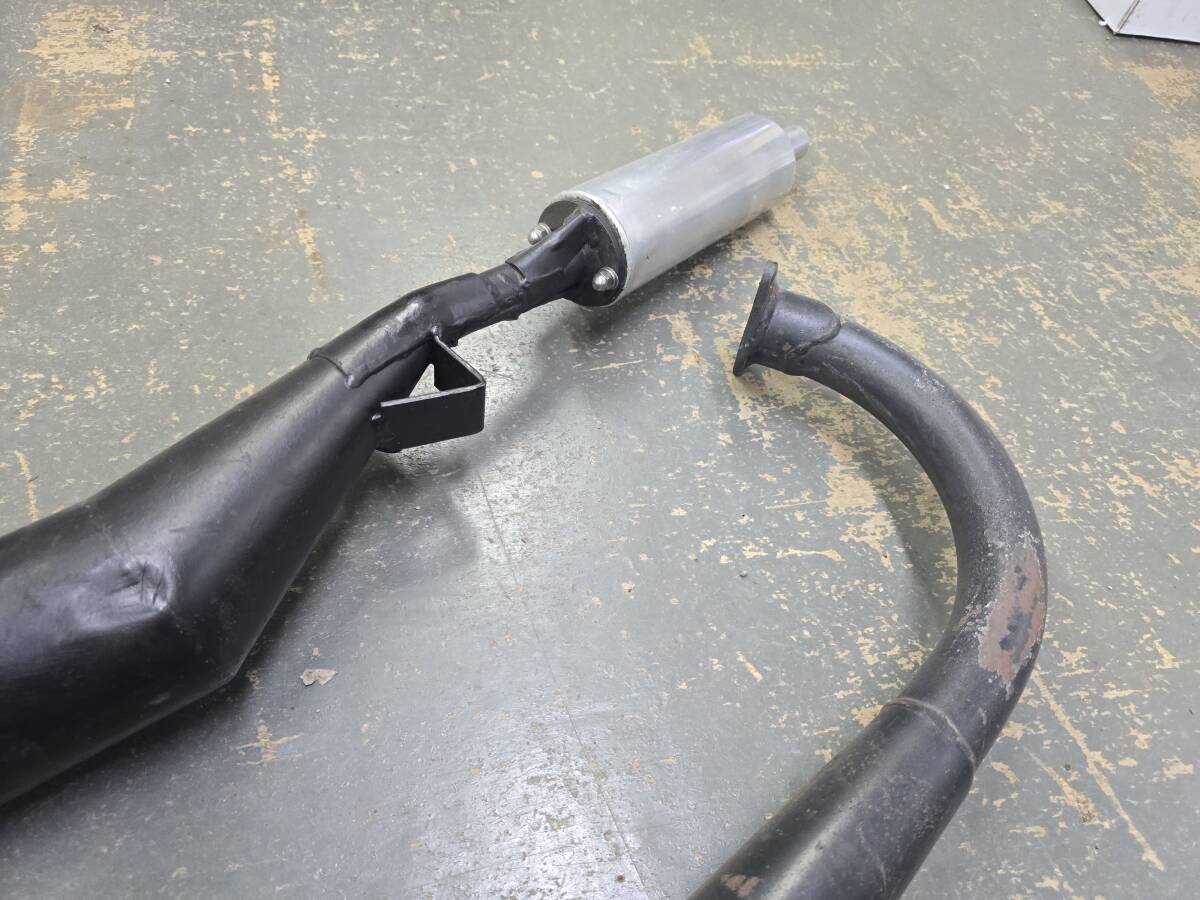 売切 希少 RD250最終型 1A4 BEET 初期 チャンバー RZ250用をステー加工