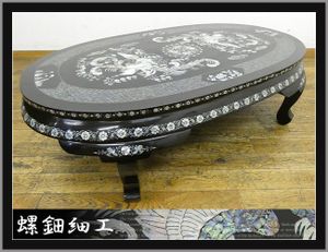 螺鈿 テーブルの値段と価格推移は？｜11件の売買データから螺鈿
