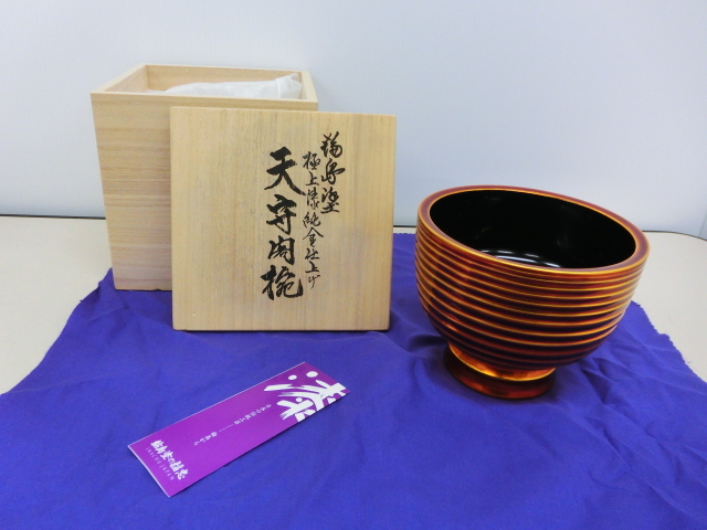 輪島塗　稲忠漆芸製　吸物椀五客未使用品 輪島 稲忠 椀の値段と価格推移は？｜2件の売買データから輪島 稲忠 椀