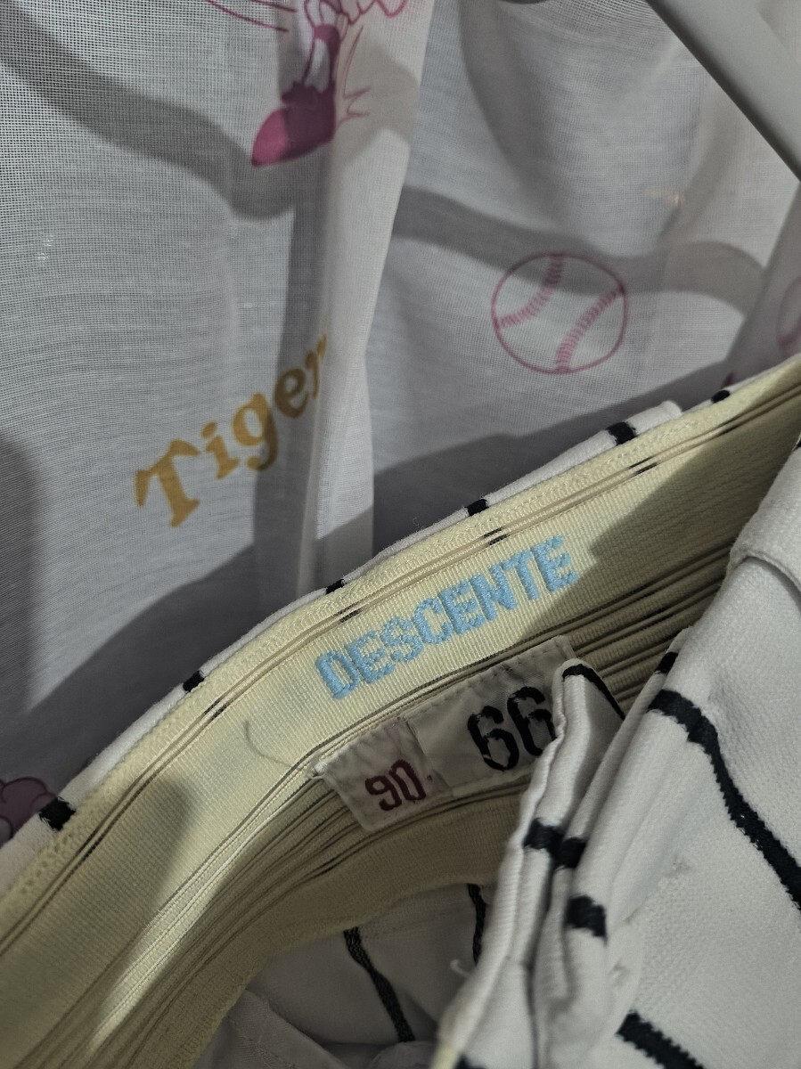 阪神タイガース DESCENTE デサント 実使用 メッシュ 村山実 中村監督
