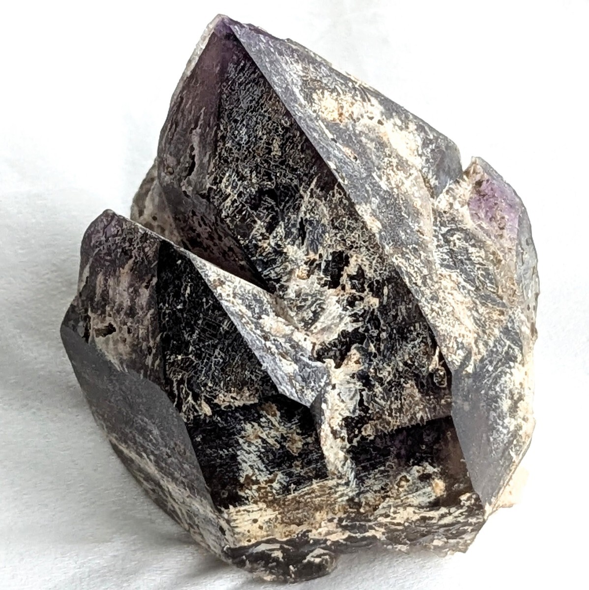 鉱物　国産　紫水晶　アメジスト 紫水晶 (アメジスト) 国産(滋賀県高島市マキノ町 山崎山) No.559(原石