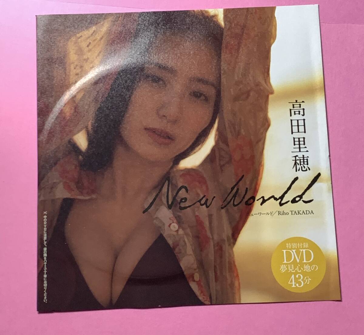 アイドルDVD】高田里穂 / New World ニューワールド/Riho TAKADA (週刊