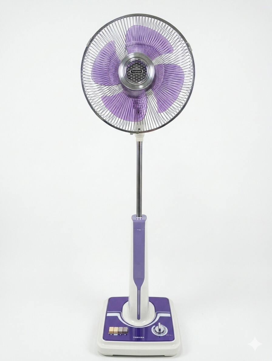 昭和レトロ扇風機 no12 ◎ TOSHIBA ELECTRIC FAN ◎ 東芝 上下式 大型