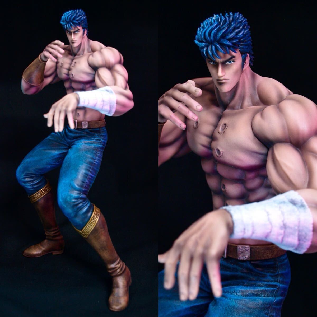 北斗の拳 フィギュア リペイント ケンシロウ 北斗の拳 -FIST OF THE