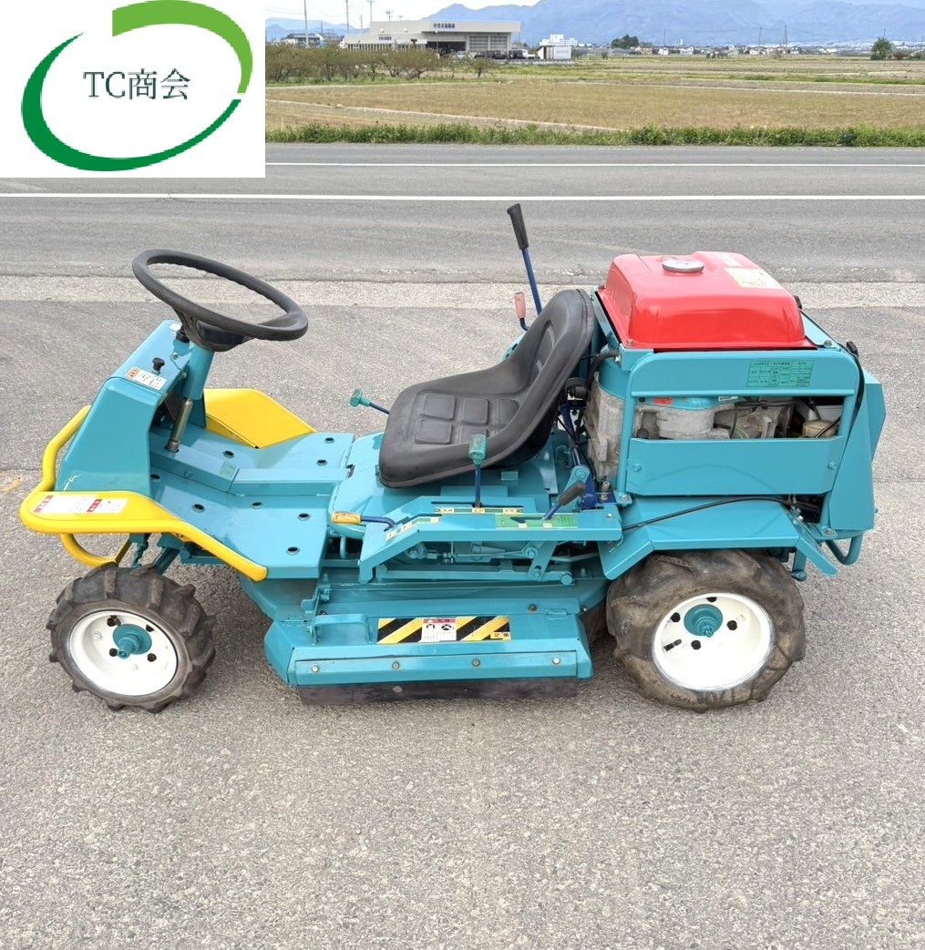 佐賀市★中古★ 筑水キャニコム 乗用草刈機 CLM1304引取限定 筑水キャニコム CLM1304 乗用草刈機 くさかりまさお エンジンクボタ13