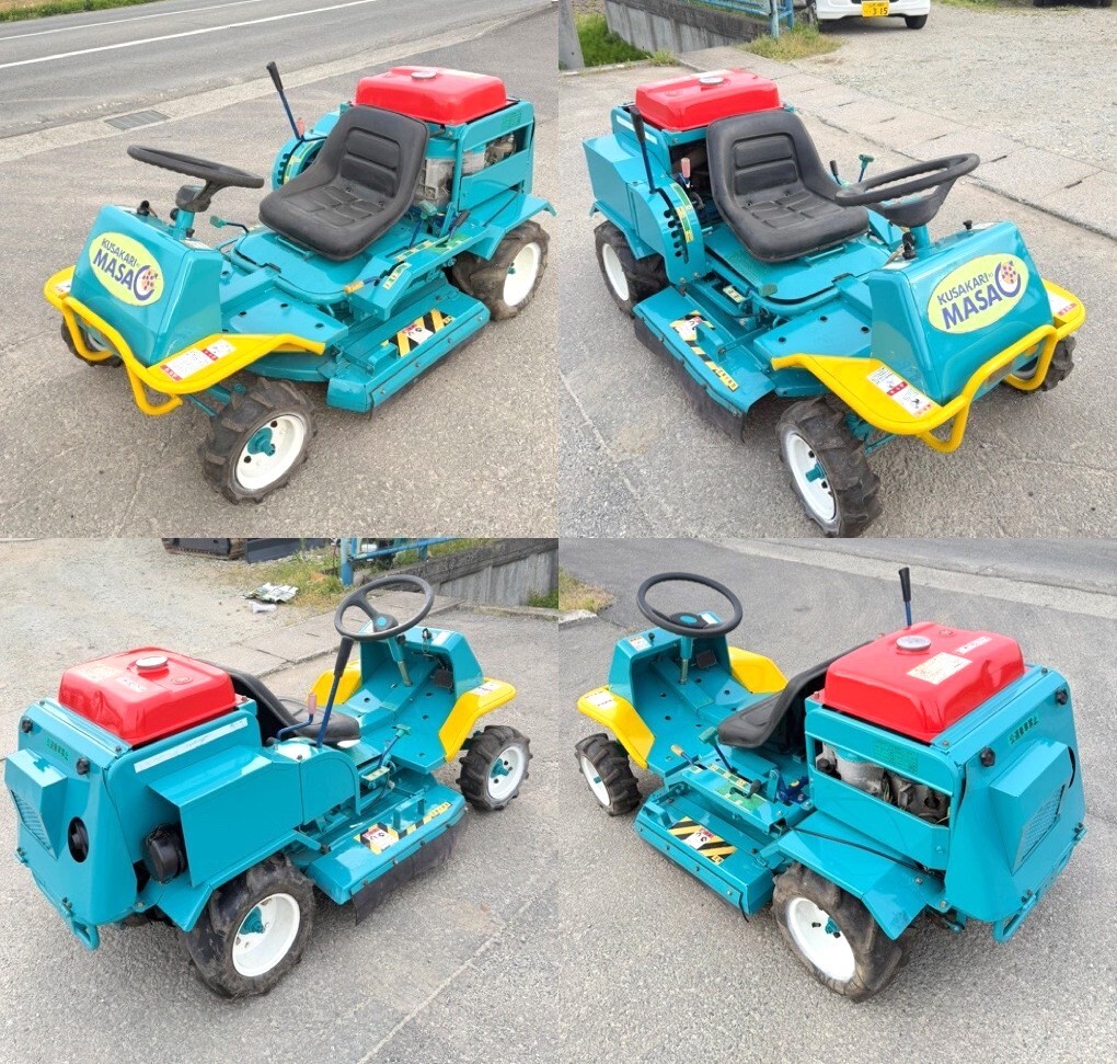 筑水キャニコム CLM1304 乗用草刈機 くさかりまさお エンジンクボタ13 筑水キャニコム CLM1304 乗用草刈機 くさかりまさお エンジンクボタ13