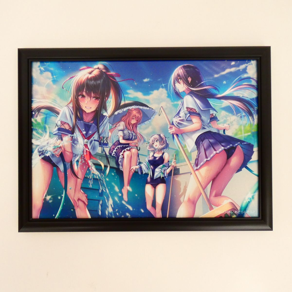 P06616/ピロ水 新作発売記念『アマカノ3版画展』sweet time forever