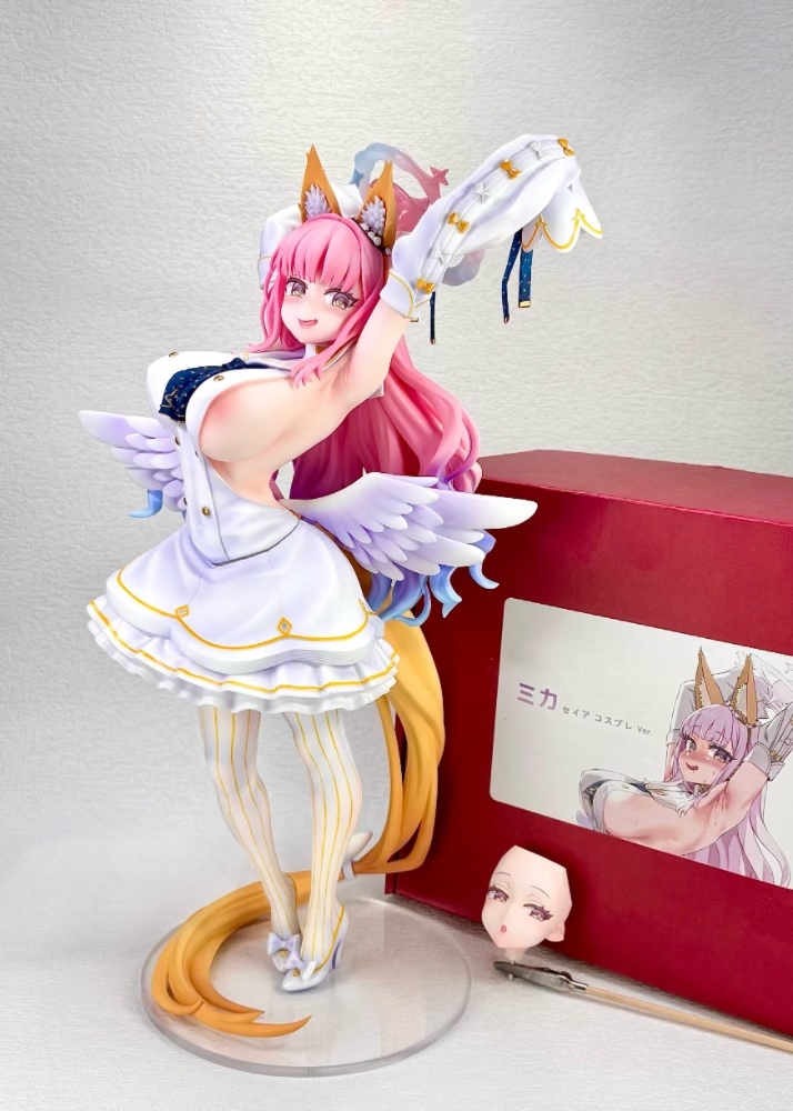 塗装済完成品 聖園ミカ セイア コスプレ ガレージキット フィギュア