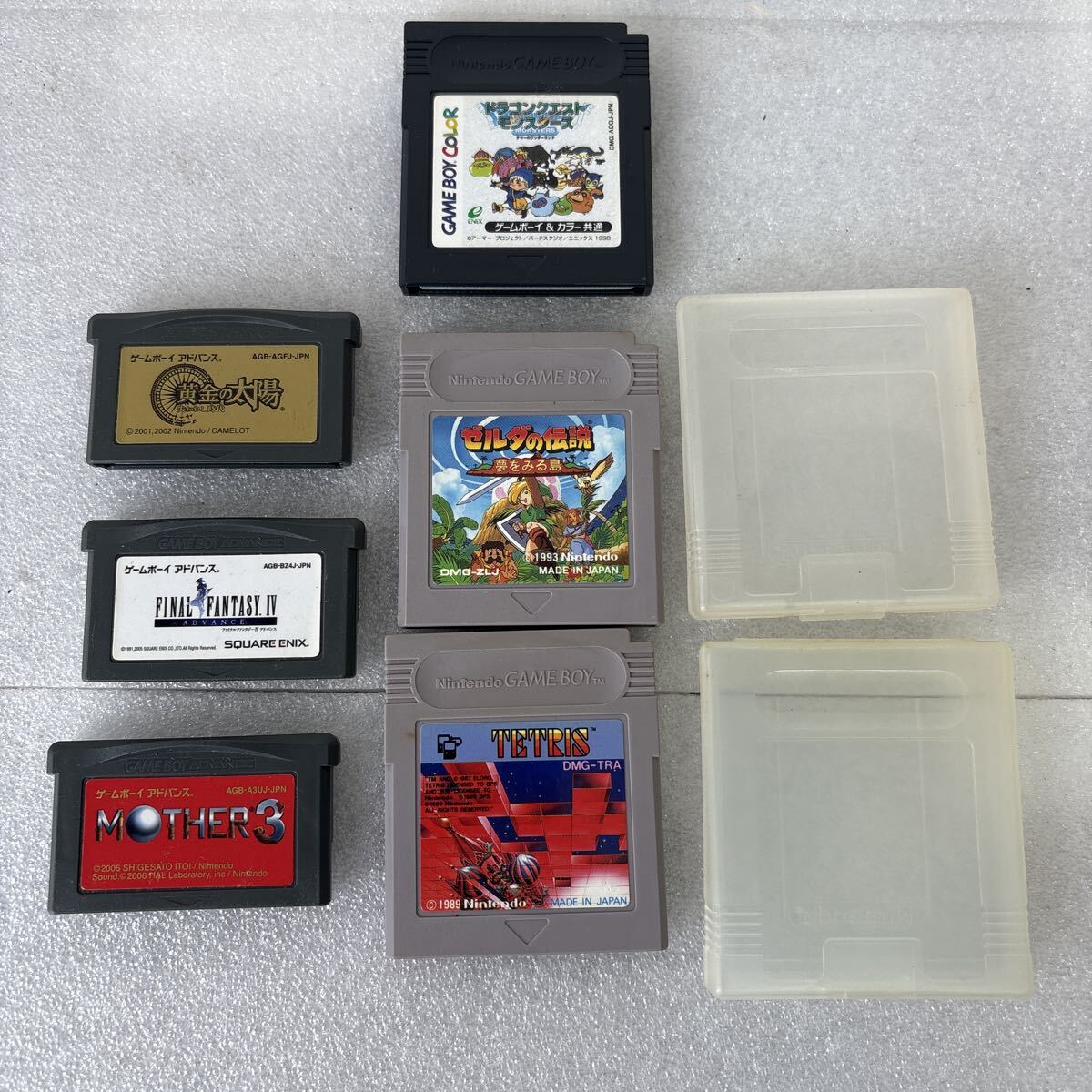 名作まとめ】GB GBA ソフト 10点 セット マザー3 FF4 ゼルダ 他