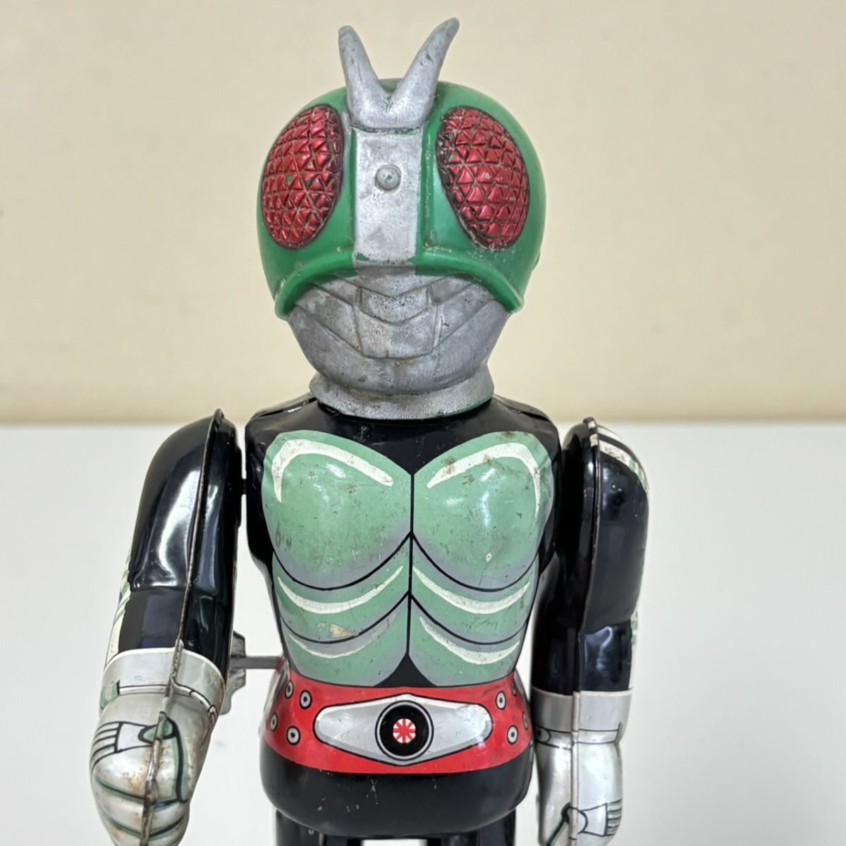 O343-T33-174 ANGEL エンゼル ゼンマイ歩行 仮面ライダー ブリキ製