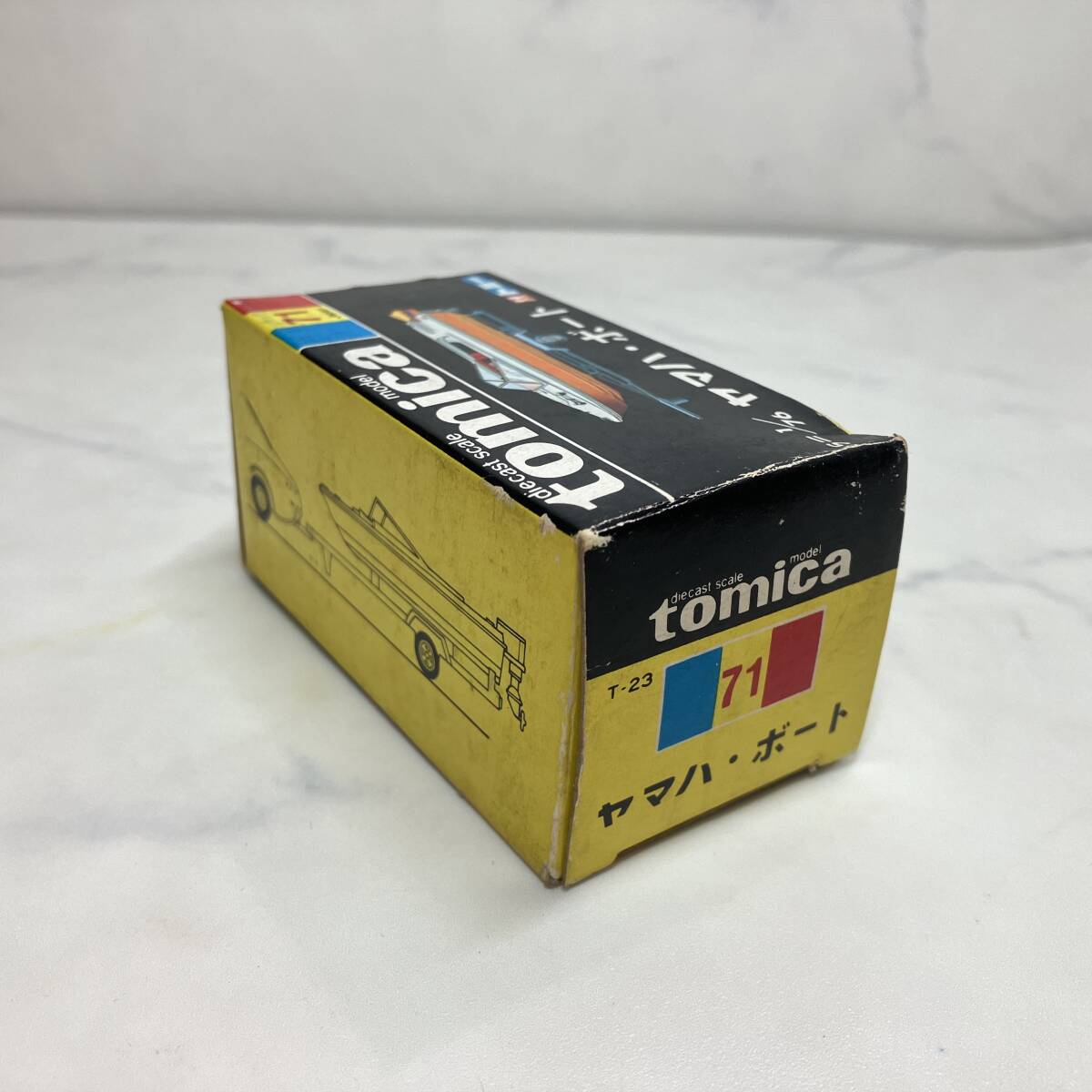 トミカ No.71】ヤマハ ボート デッドストック品 黒箱 トミー 日本製