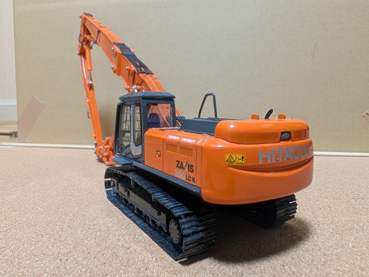 日立建機HITACHI ZAXIS350LC油圧ショベルミニチュアモデル1/50 日立建機 ZAXIS350LCK 1/50 ZX350LCK 油圧ショベル HITACHI 日立 重機