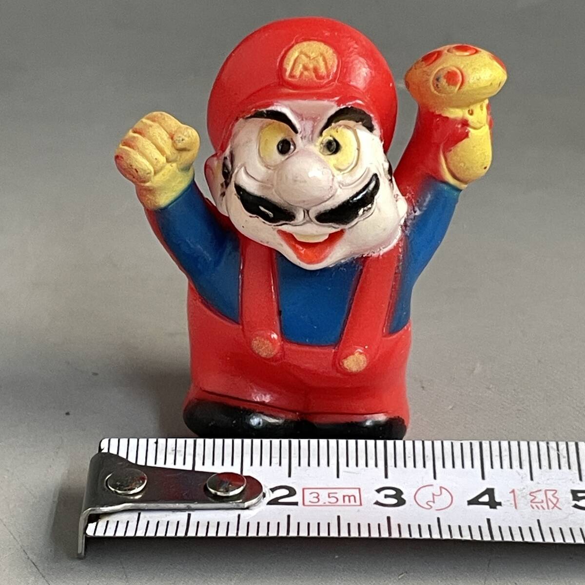 スーパーマリオ　マリオ　お手玉　1990年　昭和レトロ　置物 BNY8/90【希少】レア 珍品 当時物 1986年 任天堂 指人形 マリオ