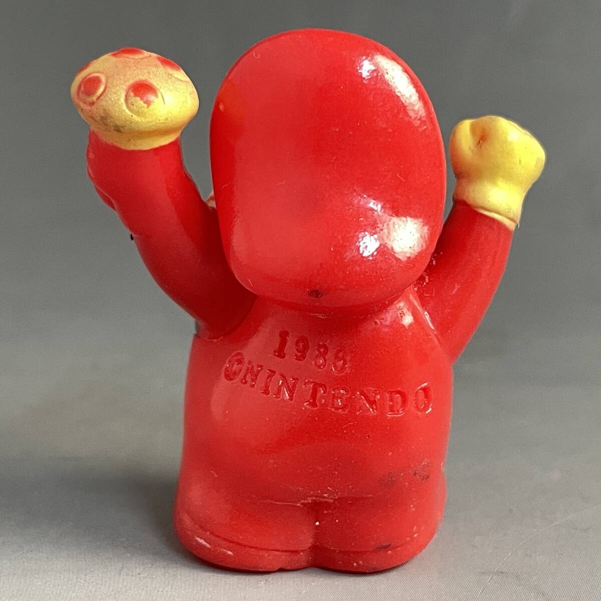 BNY8/90【希少】レア 珍品 当時物 1986年 任天堂 指人形 マリオ